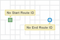 Input for one start to one end location